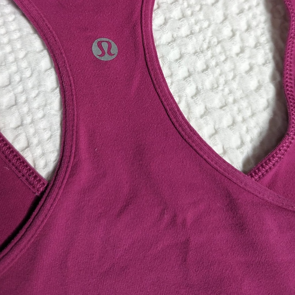 Lululemon Tight Fit Racer Back Yoga Top